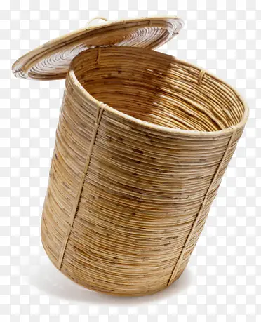 竹子编织的篮子