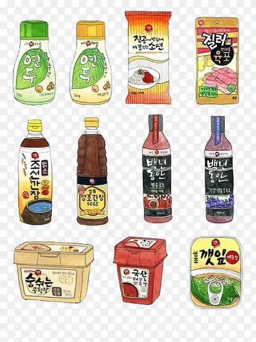 韩国进口调料