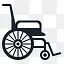 轮椅医疗图标