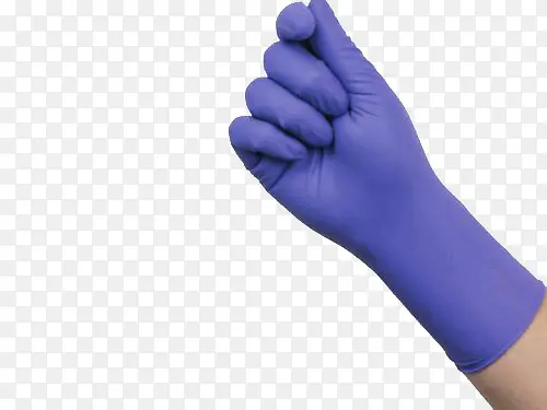手套紫色照片医疗医用手套PNG