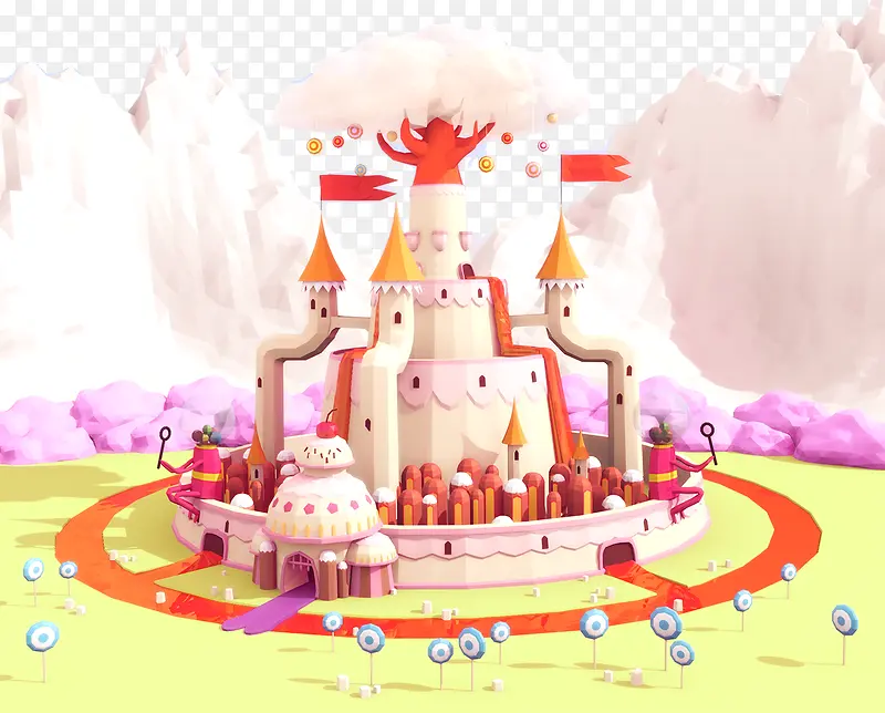 3D梦幻城堡