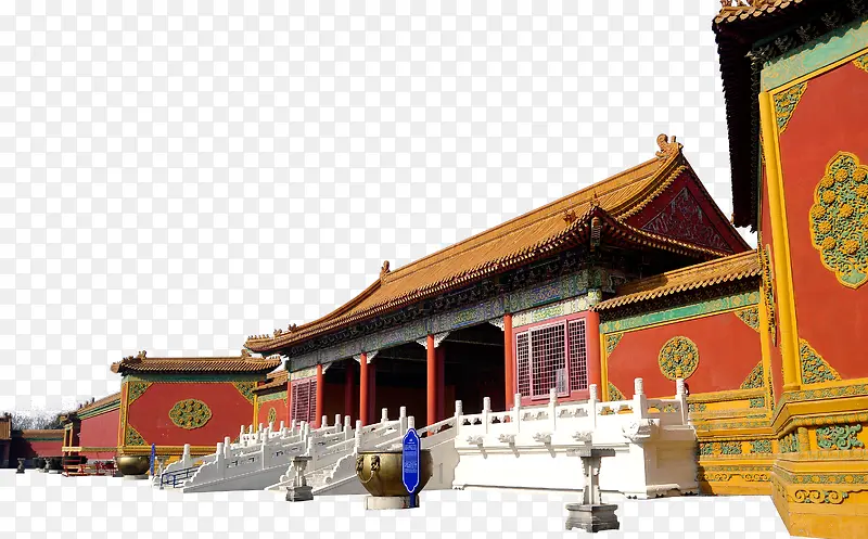 故宫太和殿外观建筑素材PNG图片素材下载_图片编号qlvemvlo-免抠素材网