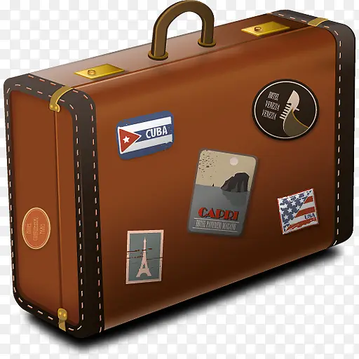 vintage suitcase icon