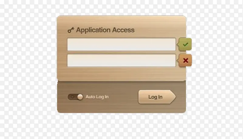 木质app登录界面