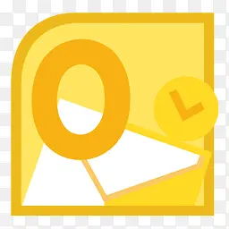 微软的Outlook 2010图标