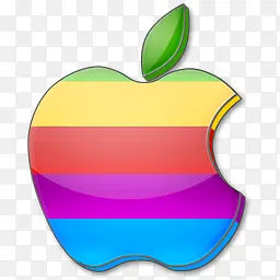 苹果多色图标