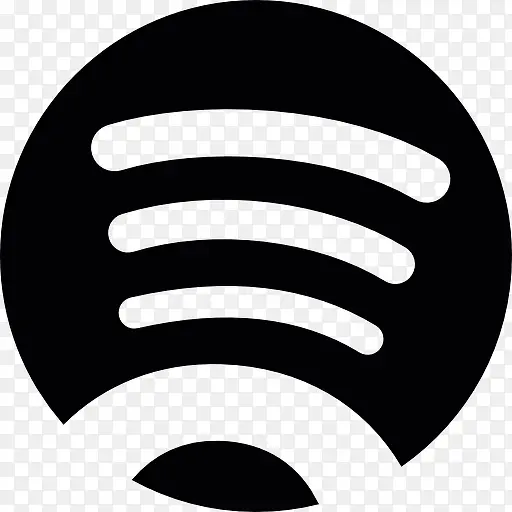 Spotify的标志图标