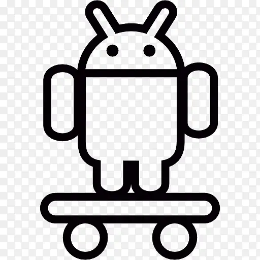Android在滑板图标