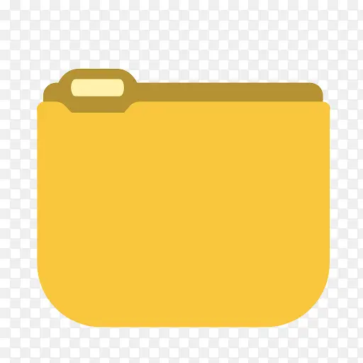 黄色的文件夹Squareplex