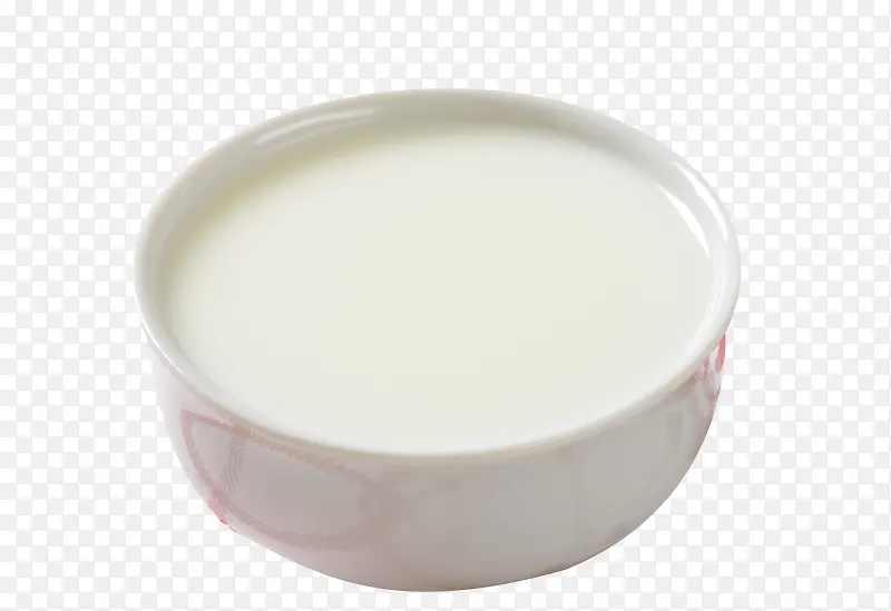 一碗白色牛奶