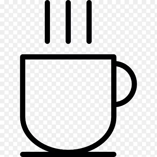 热咖啡杯图标