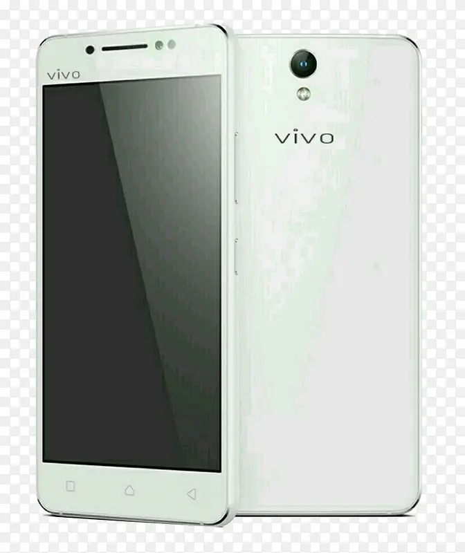 VIVO智能手机白色立式模型