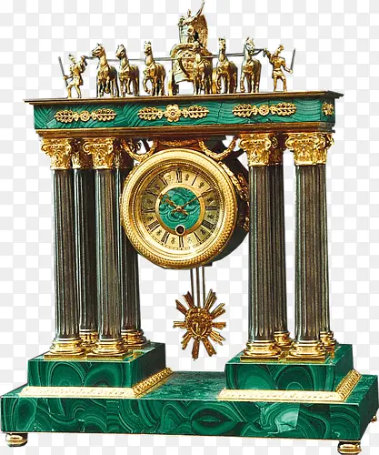 欧美复古高贵的时钟