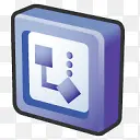 微软office 2003 visio图标