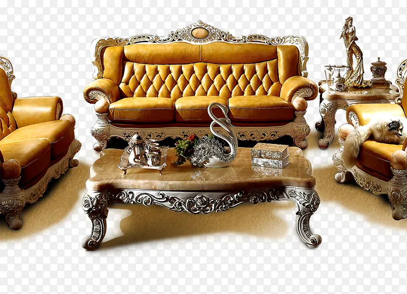 欧式茶具家具