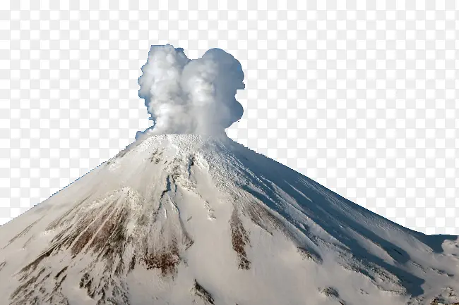 雪顶火山