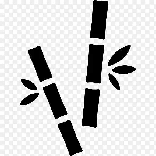 竹手杖图标