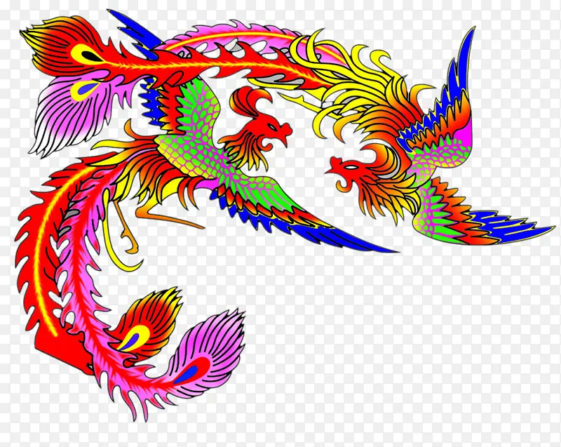 凤凰花纹