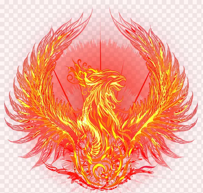 火凤凰PNG图片素材下载_图片编号yrmopdee-免抠素材网