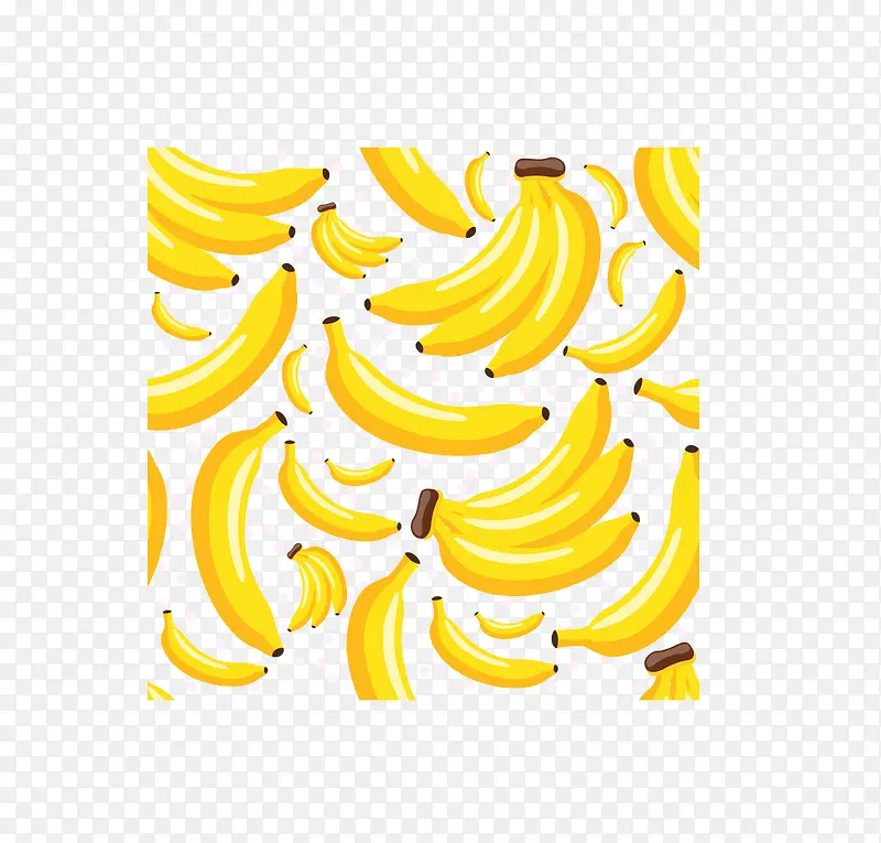 手绘香蕉背景