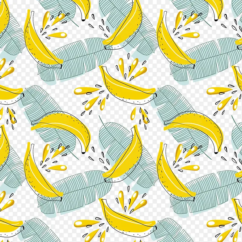 香蕉底纹
