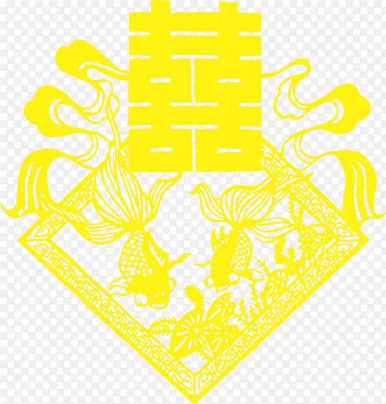 喜字金鱼