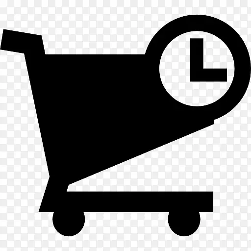 购物的时间符号图标