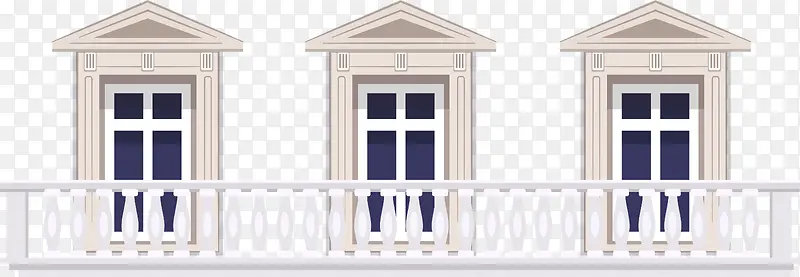 欧式窗台建筑
