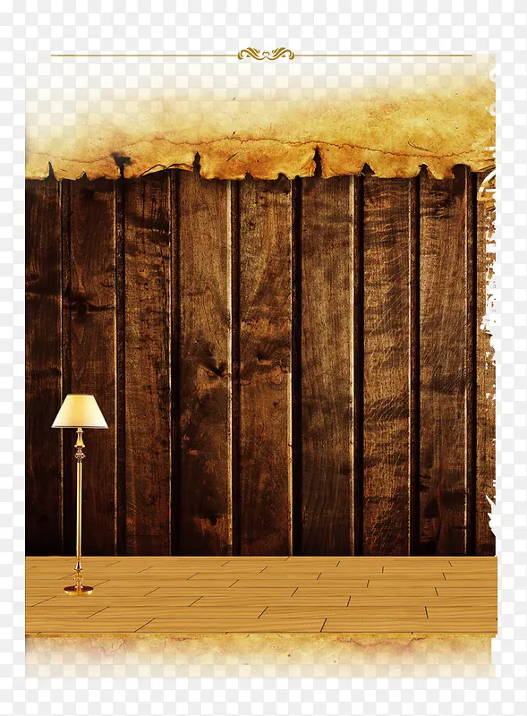棕色木制墙板