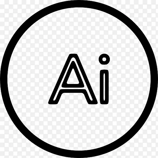 AI文件圆轮廓图标