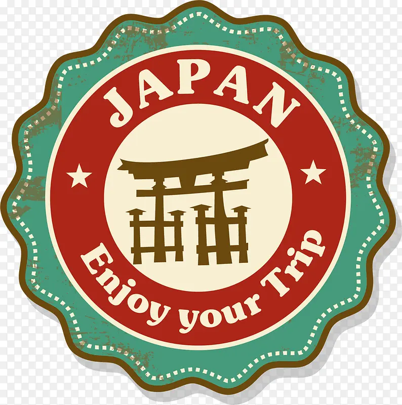 日本旅行标签