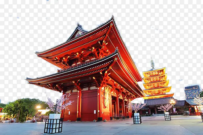 日本浅草寺一