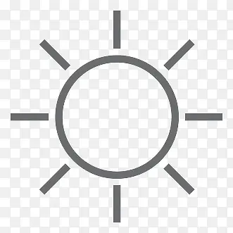 太阳Outline-icons