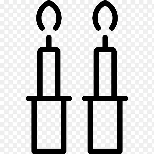 犹太人的蜡烛图标
