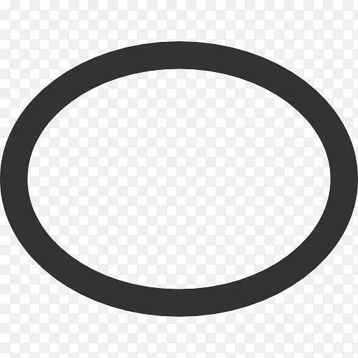 ellipse stroked icon