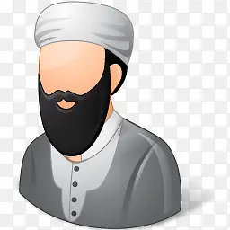 宗教穆斯林男性图标