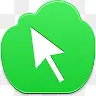 光标箭头free-green-cloud-icons