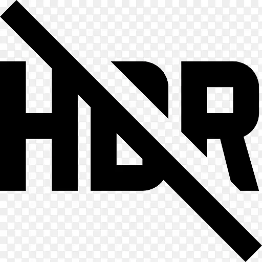 HDR交叉图标