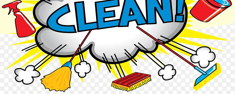 CLEAN大扫除装饰免抠素材PNG图片素材下载_图片编号yvmmrvzl-免抠素材网