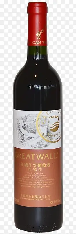 中粮长城干红葡萄酒长城印