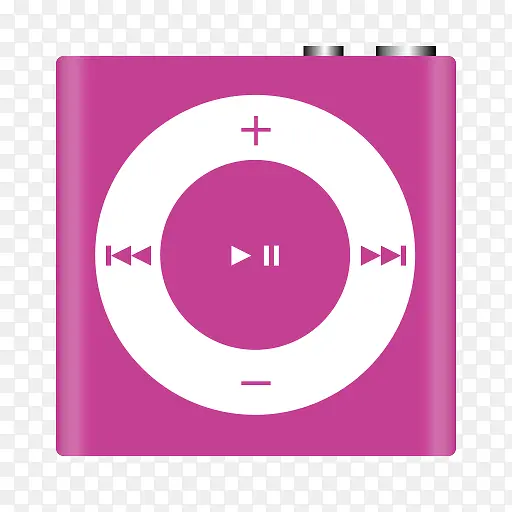 苹果iPod纳米粉红洗牌iPod shuffle