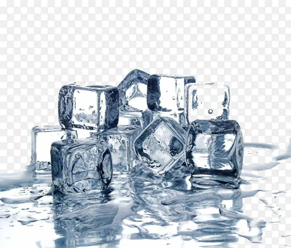 冰块和水