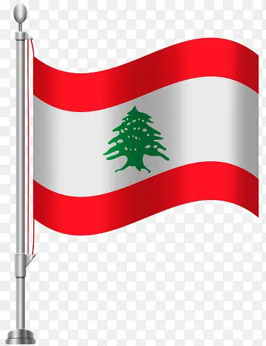 黎巴嫩国旗免扣素材