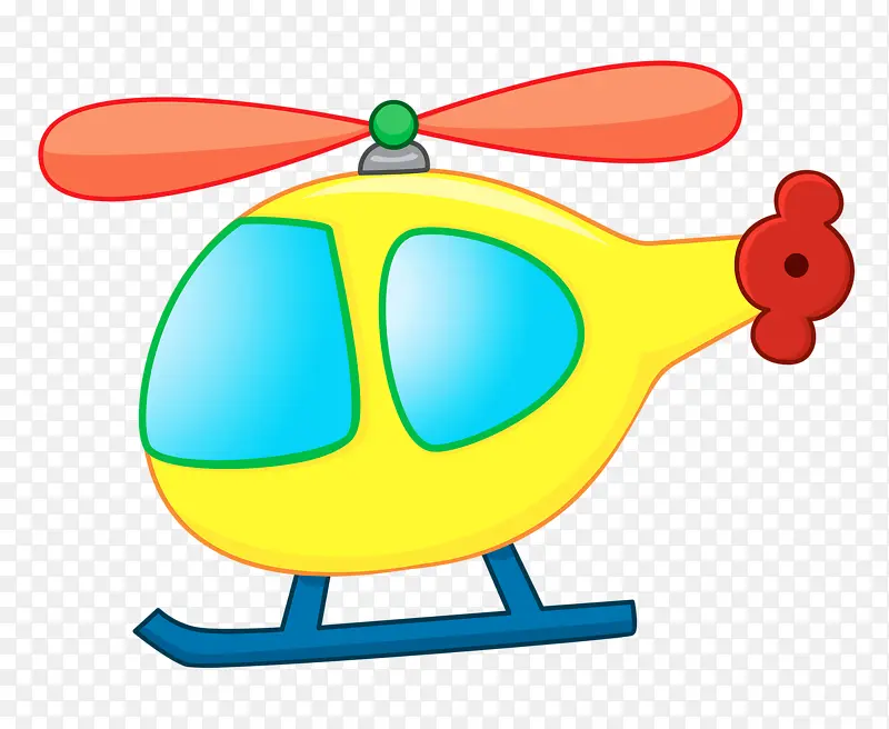 可爱直升机