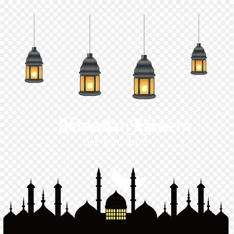 古尔邦节阿拉伯清真寺