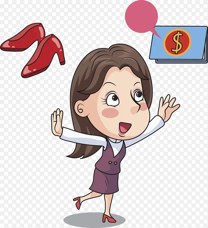 购物的女人