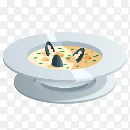 创意美味汤矢量素材