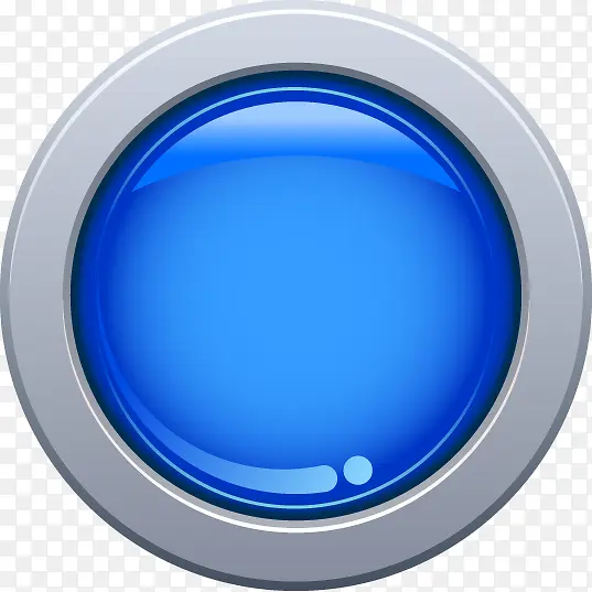 蓝色圆圈按钮