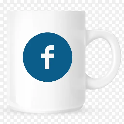 脸谱网咖啡Facebook的图标