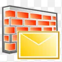 块电子邮件滤波器防火墙plasticxp